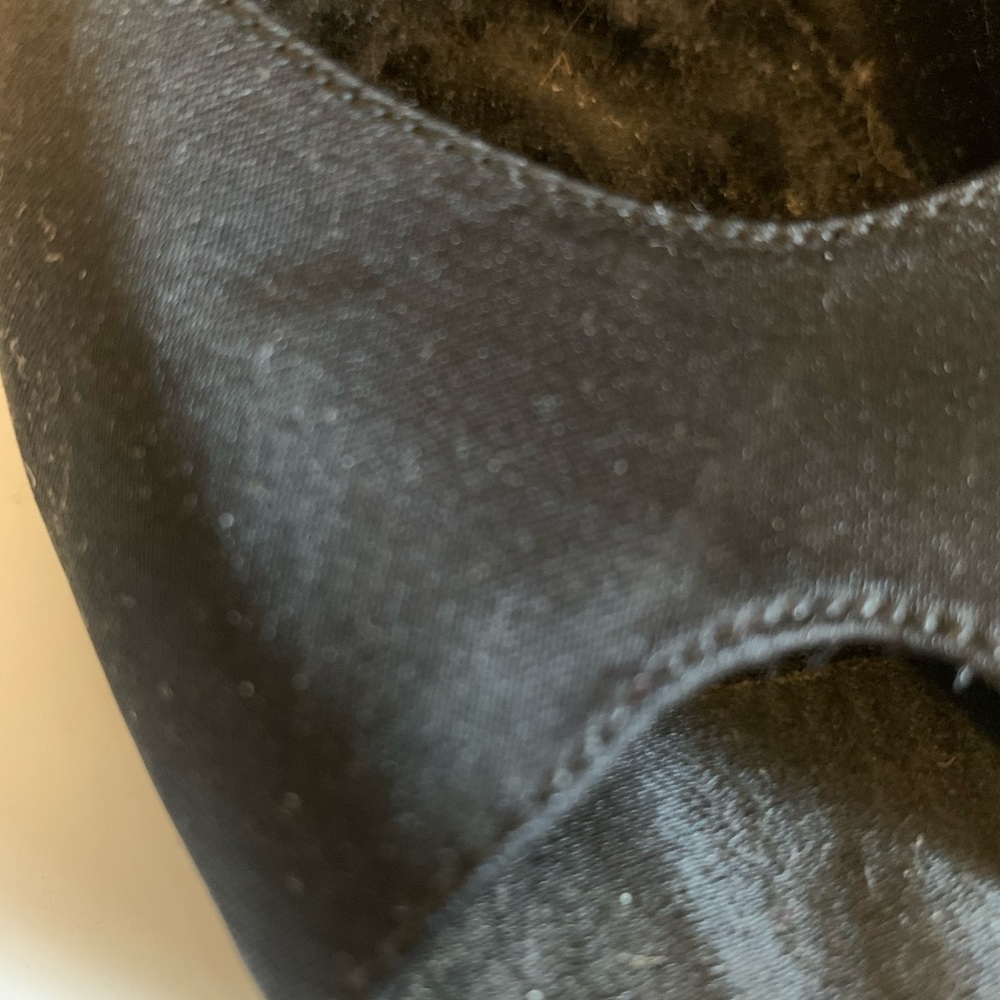 Steven by Steve Madden | satin+cork peep toe |sz 8 - Picture 14 of 15